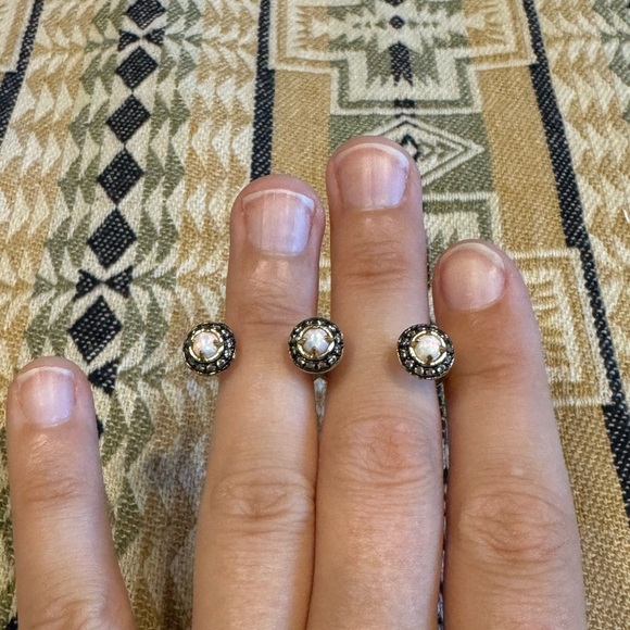 KS Floating Opal Adjustable Ring - Picture 3 of 3